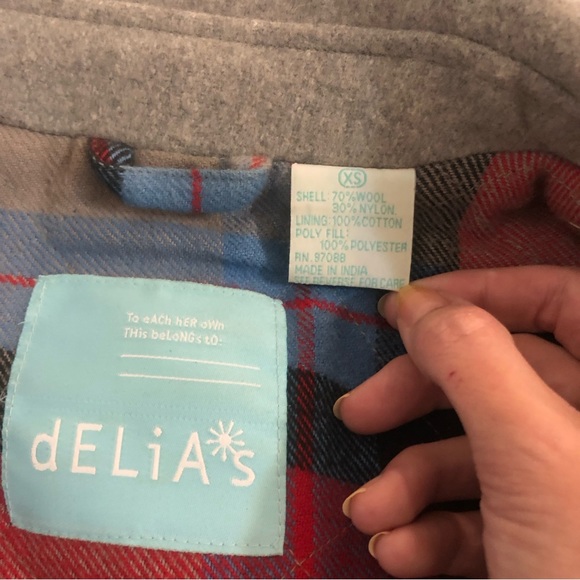 2000s dELiA*s Pea Coat - Picture 5 of 5